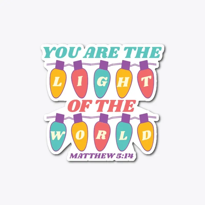 Matthew 5:14 Christmas Bible Verse