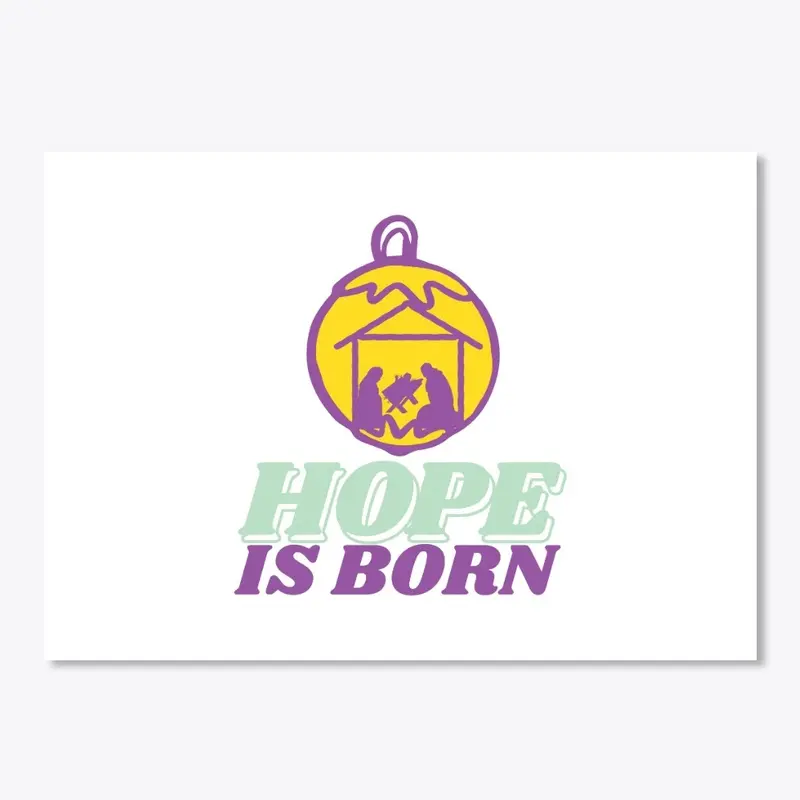 Hope is Born Christmas