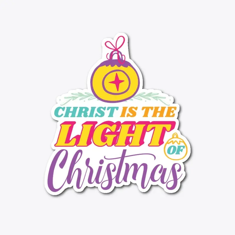 Light of Christmas Jesus Christ